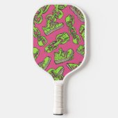 In je jaren '90 pickleball paddle (Achterkant)