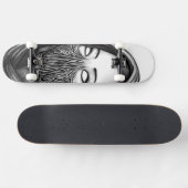 In je nachtmerries skateboard (Horizontaal)