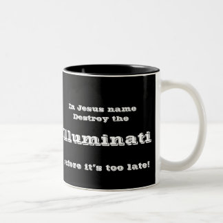 In Jezus naam Tweekleurige Koffiemok