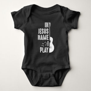 In Jezus Name Christelijk gitarist Romper