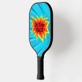 In jouw gezicht, grappig blauw praatje serveer Pic Pickleball Paddle (Links)