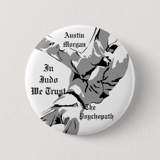 In Judo vertrouwen we Button (Voorkant)