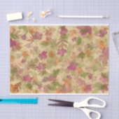 In kleur lekt de herfst tissuepapier (Craft)