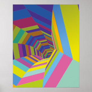 In kleur verdwijnen poster