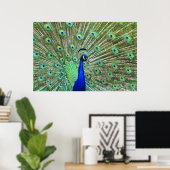 In levendige kleur poster (Thuiskantoor)