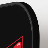 In liefde met mijn Valentijn Pickleball Paddle (Links Detail)