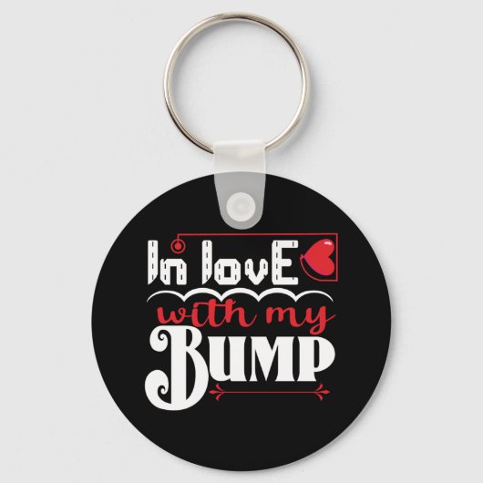 In liefde met mijn Valentijn Sleutelhanger (Voorkant)