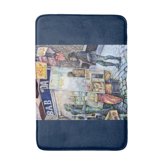 In liefde met problemen en in problemen met liefde badmat (Voorkant Verticaal)