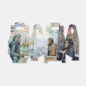 In liefde met problemen en in problemen met liefde bedankdoosjes (Uitgevouwen)