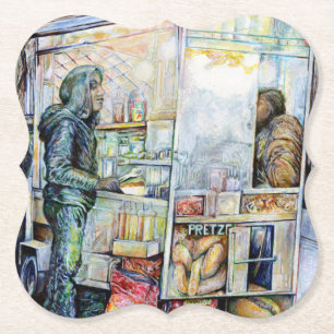 In liefde met problemen en in problemen met liefde kartonnen onderzetters