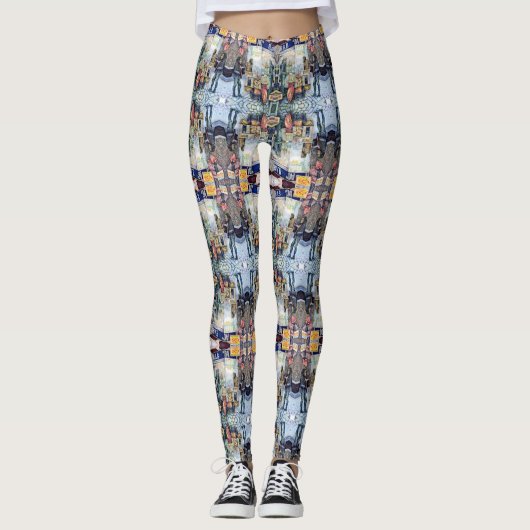 In liefde met problemen en in problemen met liefde leggings (Voorkant)