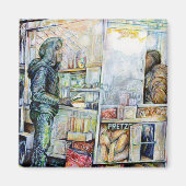 In liefde met problemen en in problemen met liefde magneet (Voorkant)