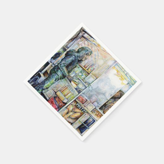 In liefde met problemen en in problemen met liefde servet (Hoek)