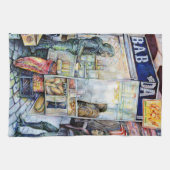 In liefde met problemen en in problemen met liefde theedoek (Horizontaal)