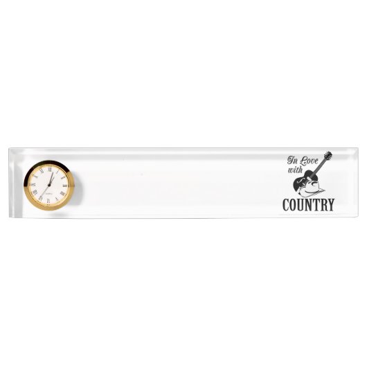 In liefde voor het land naambordje (Voorkant)