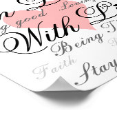 In liefde voor het Poster van het leven (Hoek)