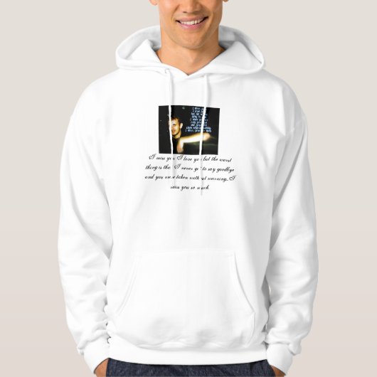 In liefdevol geheugen van Brian Vaughn Hoodie (Voorkant)