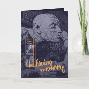 in liefdevolle berichten van de geheugenbegrafenis aankondiging