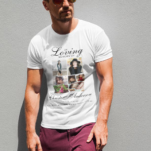 in liefdevolle herinnering   Foto Collage Memorial T-shirt