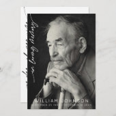 In liefdevolle herinnering Fotobegrafenis Programma (Voorkant / Achterkant)