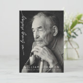 In liefdevolle herinnering Fotobegrafenis Programma (Staand voorkant)