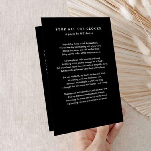 In liefdevolle herinnering Fotocollage Memorial /  Programma