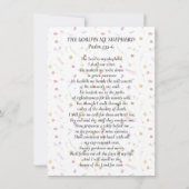 In liefdevolle herinnering Fotogebed Kaart (Achterkant)