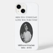 In liefdevolle herinnering - herinnering Case-Mate iPhone case (Achterkant)