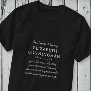 In liefdevolle herinnering Memorial Modern Preppy T-shirt