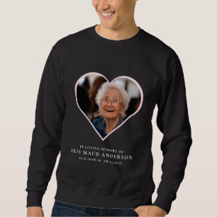 in liefdevolle herinnering modern schattig hart fo trui