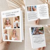 In liefdevolle herinnering moderne 9-foto gevouwen programma