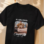 In liefdevolle herinnering Pet's Memorial Grunge F T-shirt
