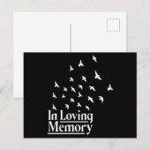 In liefhebbend geheugen briefkaart (Voorkant / Achterkant)