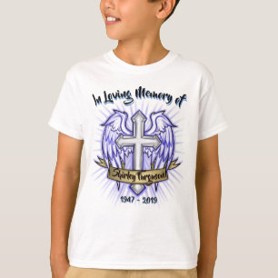 In liefhebbend geheugen gepersonaliseerd t-shirt