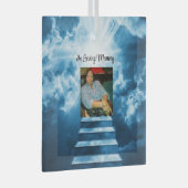 In liefhebbend geheugen glas ornament (Voorkant Rechts)