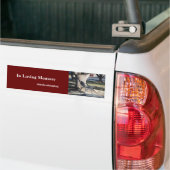 In liefhebbend Memory bumper sticker (Op Truck)