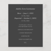 in liefhebbende aankondigingen van de geheugenbegr (Achterkant)