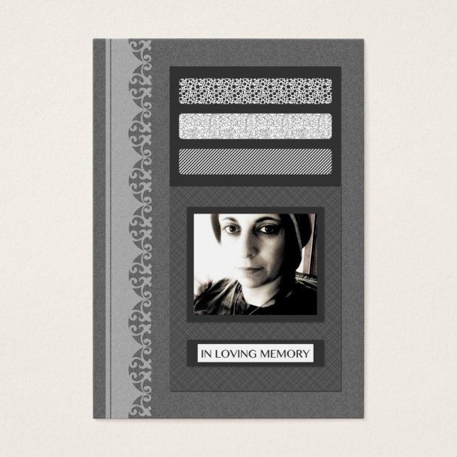 in liefhebbende aankondigingen van de geheugenbegr (Voorkant)