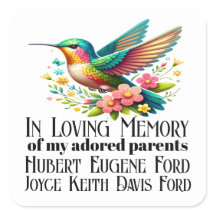 In Lieve Herinnering Sticker