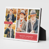 In Lieveherinnering Moderne Kleur Multi Foto Fotoplaat (Zijkant)