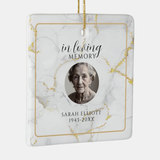 In living memory, funeral, loved one Ornament (Rechts)