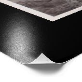 In Loopende Memory Typography Golden Cross Photo Foto Afdruk (Hoek)