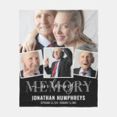 In Loopgeheugen 4 Foto Memorial Fleece Deken (Voorkant)