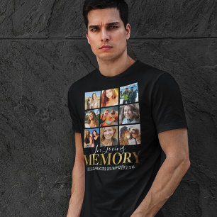 In Looptijd geheugen begrafenisfoto T-Shirt