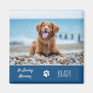 In Looptijd van Memory Dog Photo Keepomwille Pet M Magneet