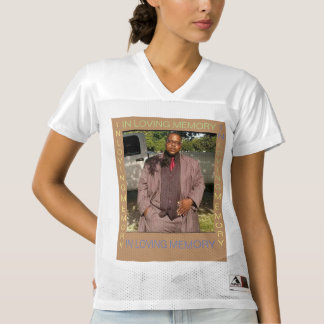 IN LOPENDE GEHEUGEN DAMES FOOTBALL JERSEY