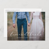 In Love Bedankt, Briefkaart (Voorkant / Achterkant)