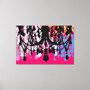 In Love Chandelier ~XLARGE 60X40 Canvas 2,5-inch d Afdruk