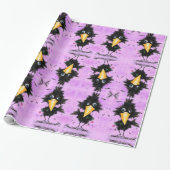 In Love Crow - Funny Cadeaupapier (Uitgerold)