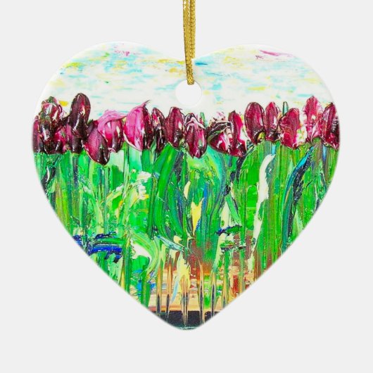 In Love Keramisch Ornament (Voorkant)